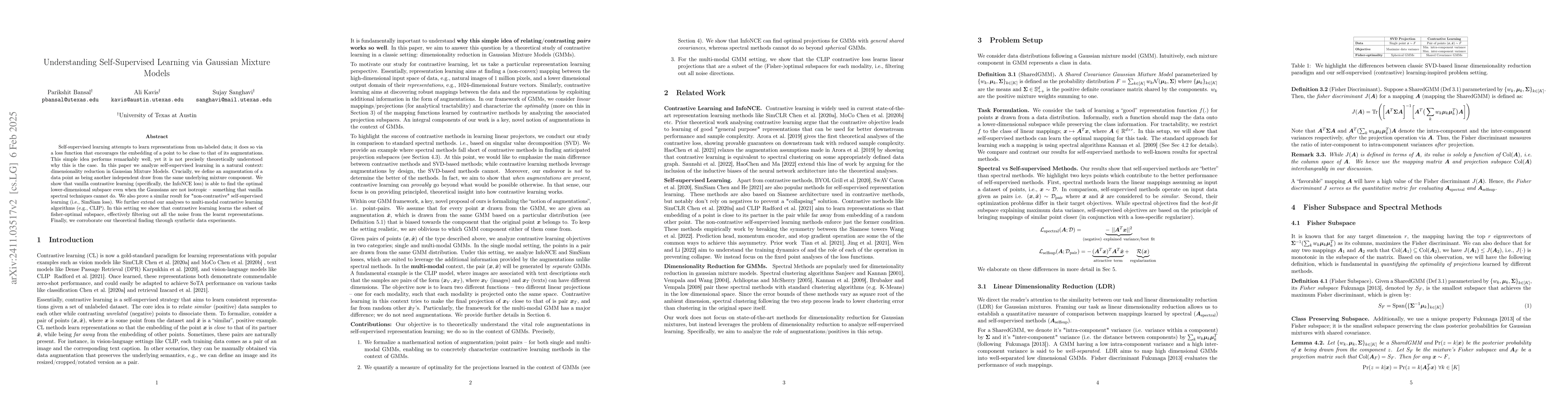 Thumbnail for Understanding Contrastive Learning via Gaussian Mixture Models