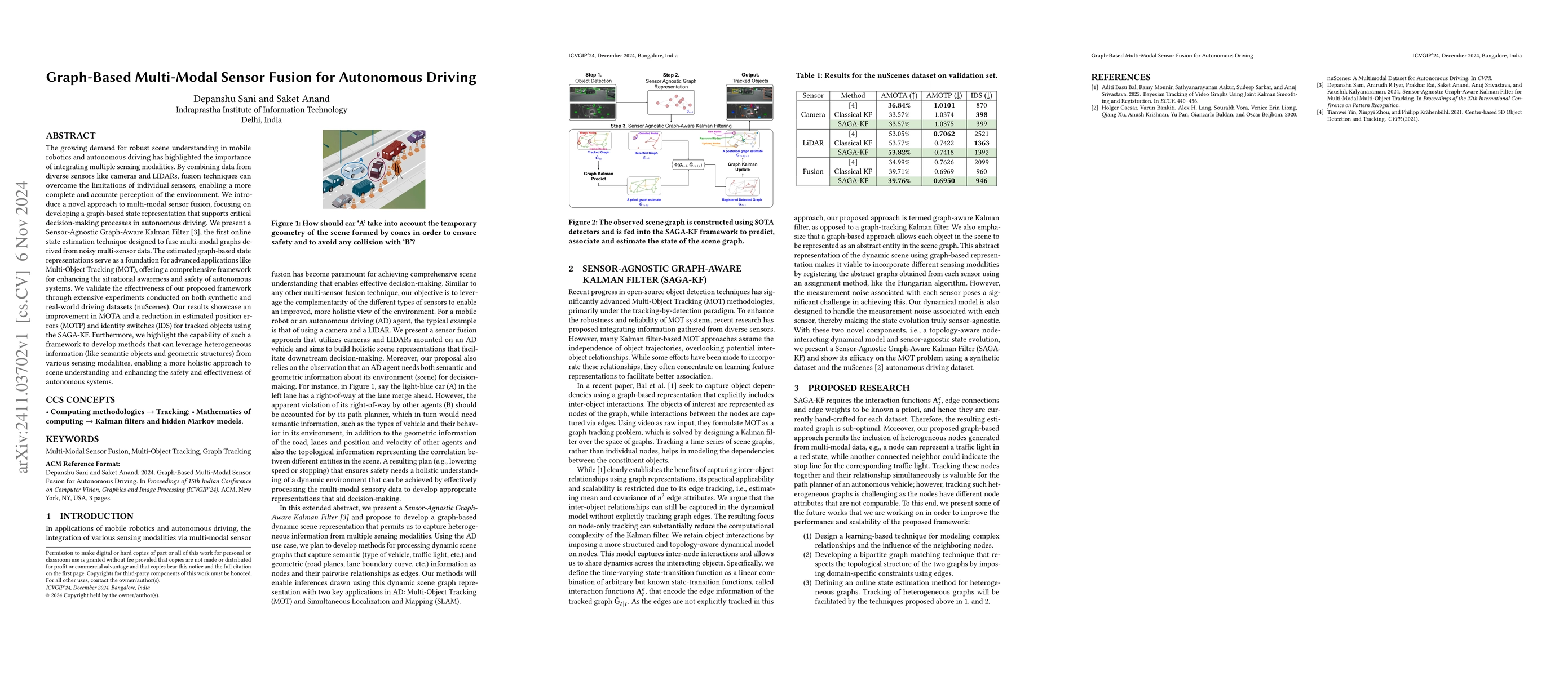 Thumbnail for Graph-Based Multi-Modal Sensor Fusion for Autonomous Driving