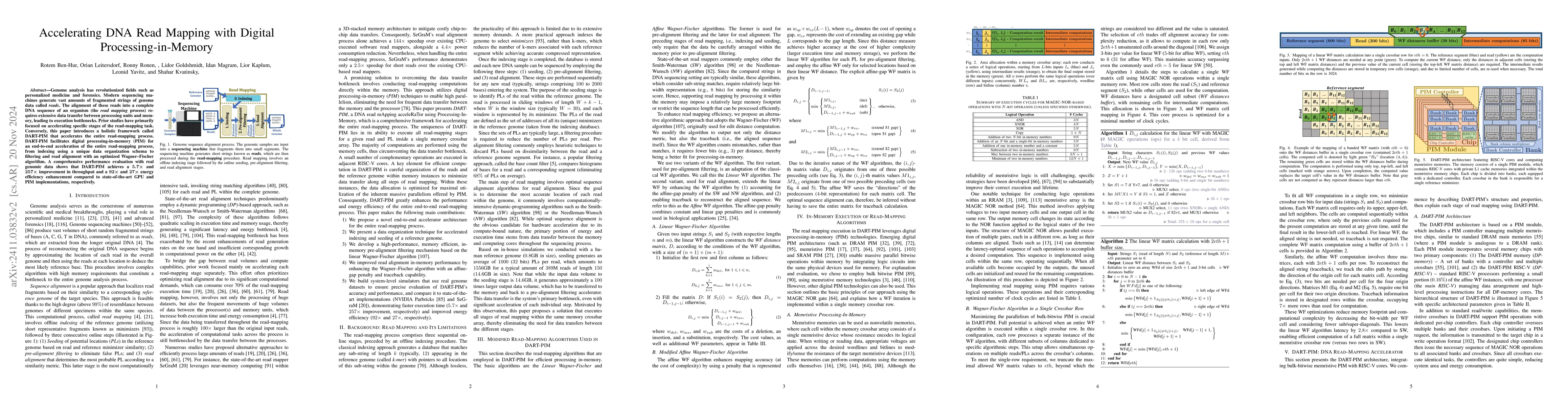 Thumbnail for Accelerating DNA Read Mapping with Digital Processing-in-Memory