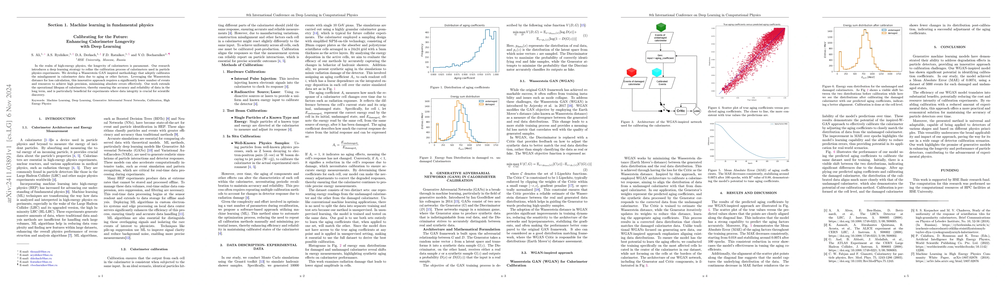 Thumbnail for Calibrating for the Future:Enhancing Calorimeter Longevity with Deep
  Learning