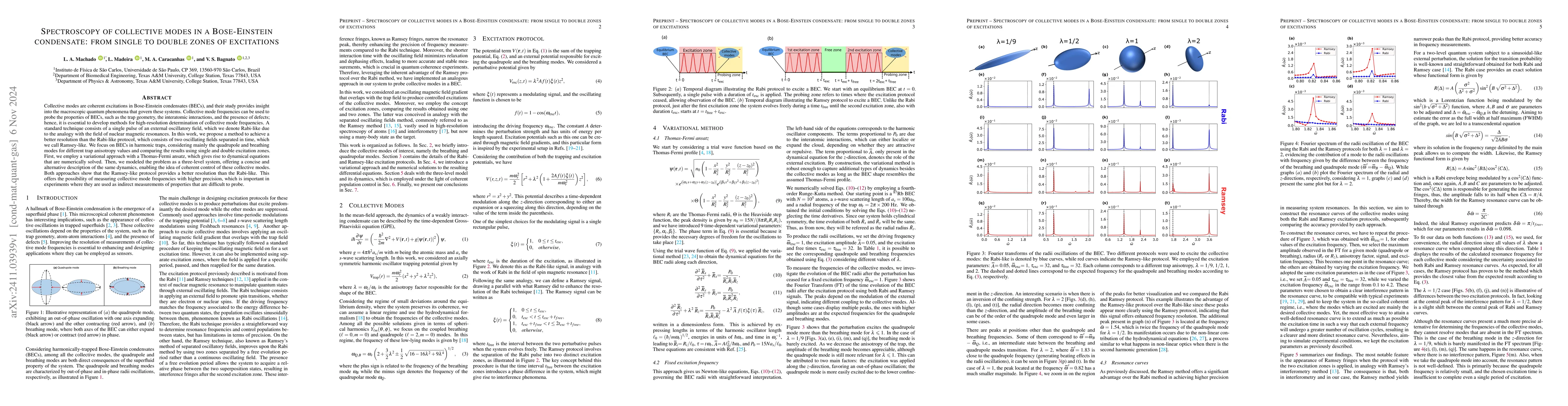 Thumbnail for Spectroscopy of collective modes in a Bose-Einstein condensate: from
  single to double zones of excitations