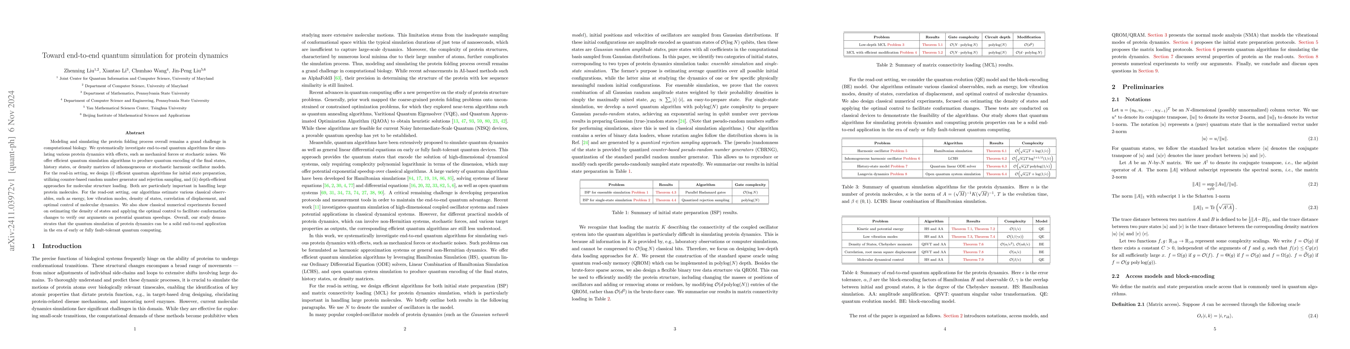 Thumbnail for Toward end-to-end quantum simulation for protein dynamics