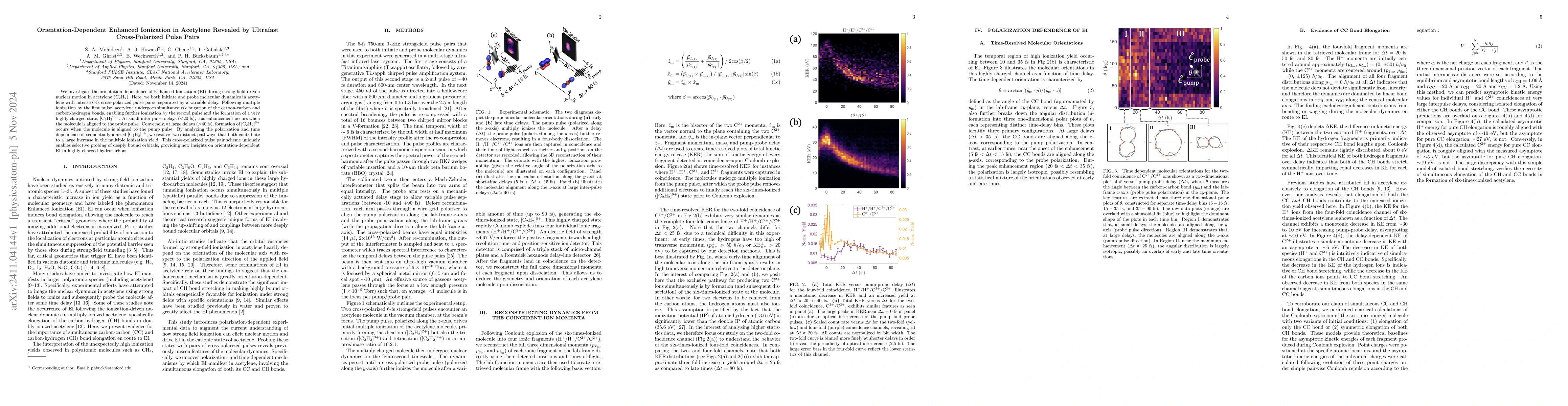 Thumbnail for Orientation-Dependent Enhanced Ionization in Acetylene Revealed by
  Ultrafast Cross-Polarized Pulse Pairs