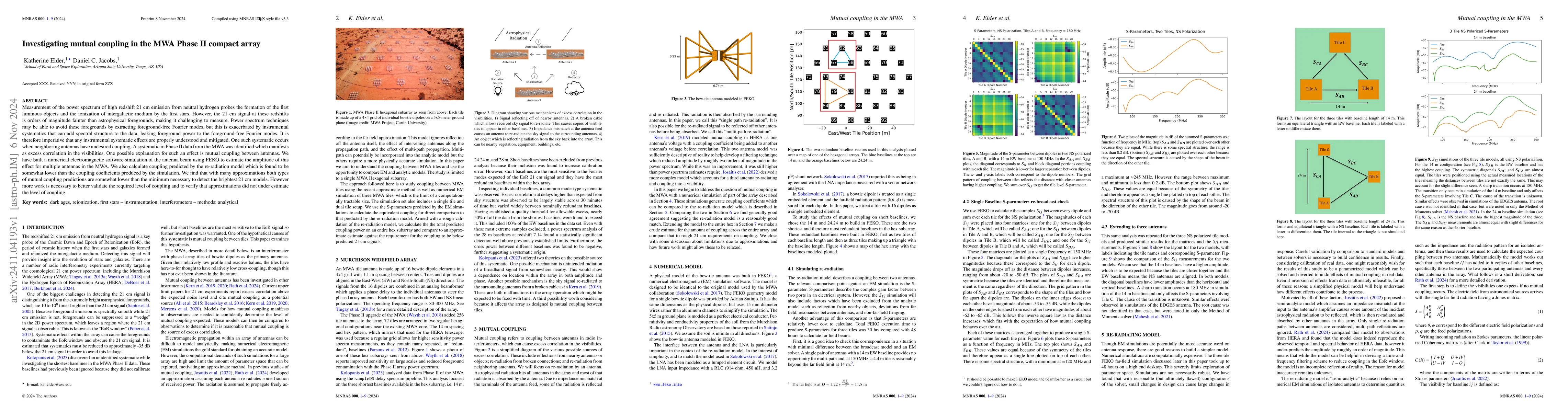 Thumbnail for Investigating mutual coupling in the MWA Phase II compact array