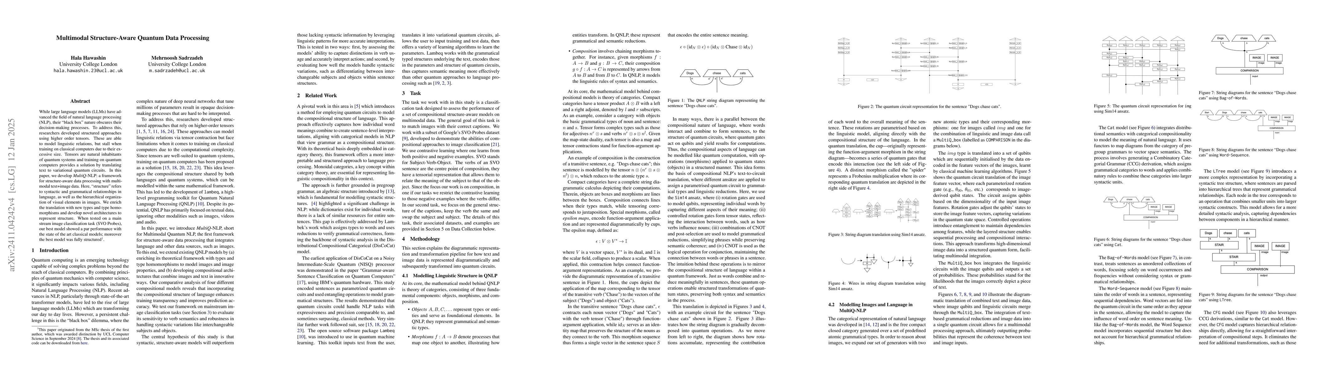 Thumbnail for Multimodal Structure-Aware Quantum Data Processing