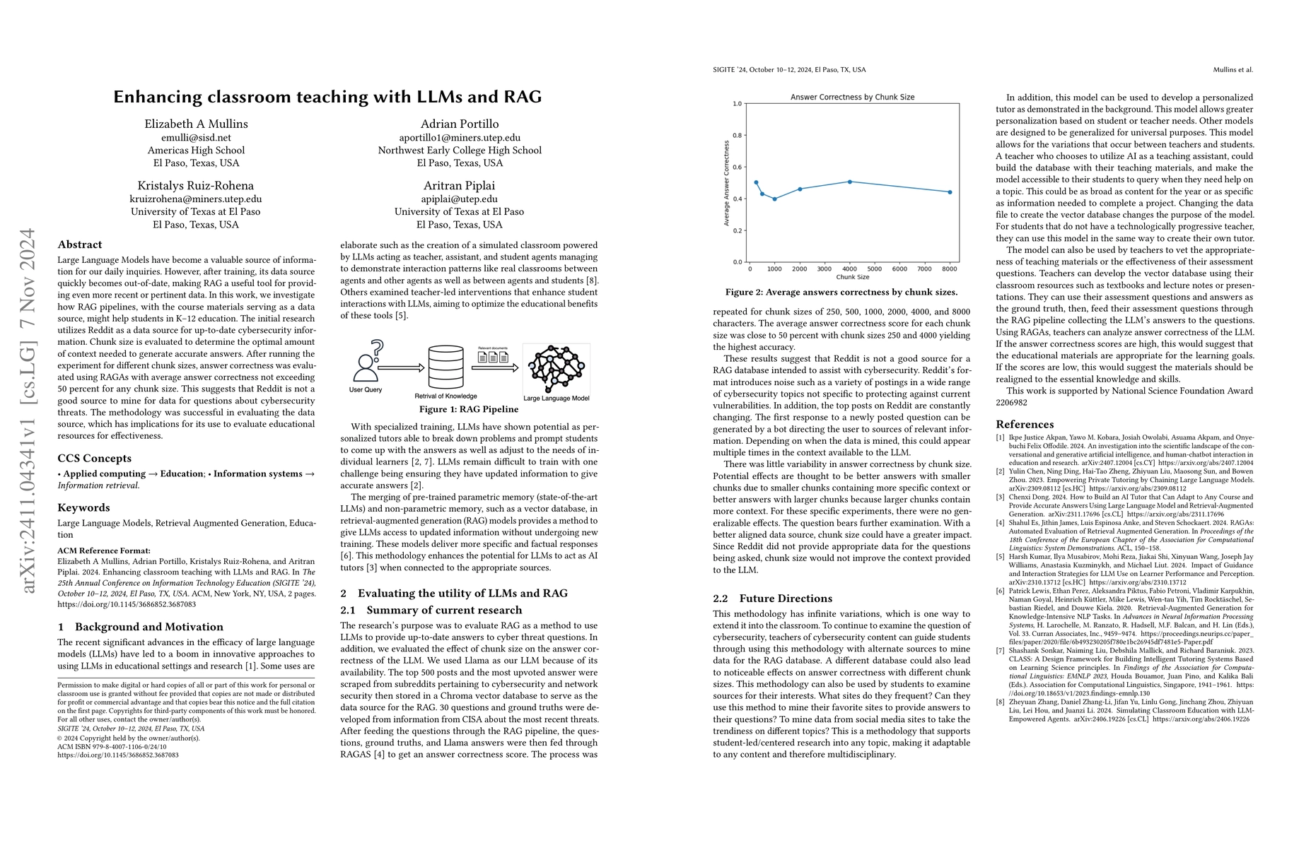 Thumbnail for Enhancing classroom teaching with LLMs and RAG