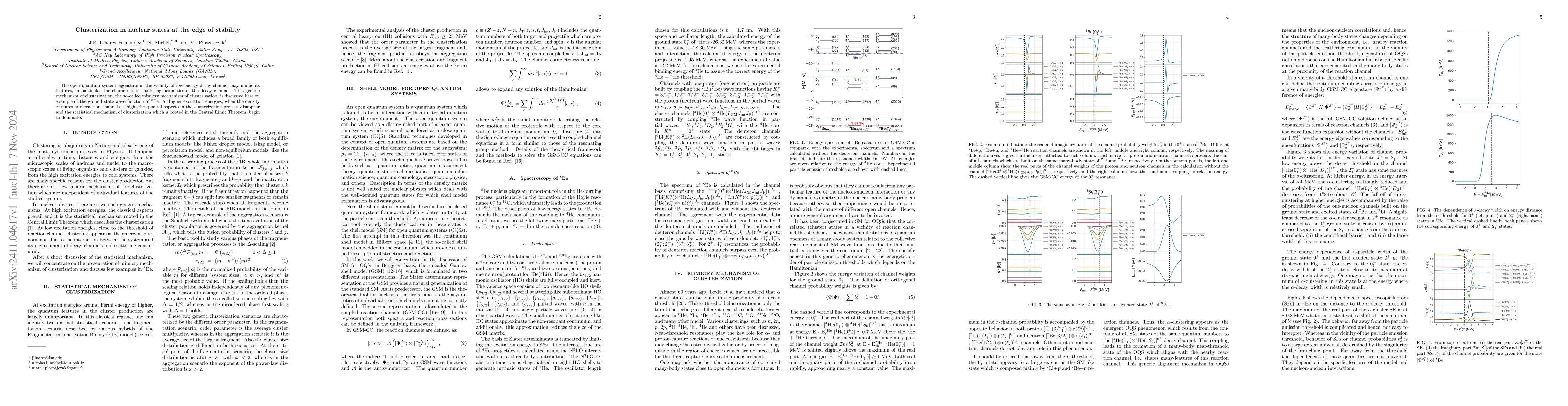 Thumbnail for Clusterization in nuclear states at the edge of stability