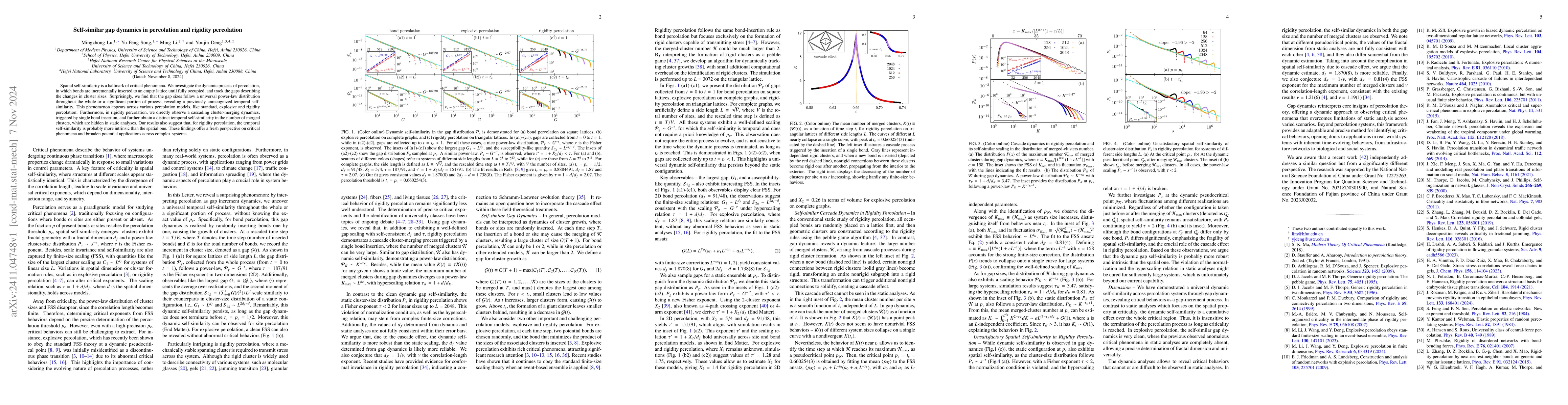 Thumbnail for Self-similar gap dynamics in percolation and rigidity percolation