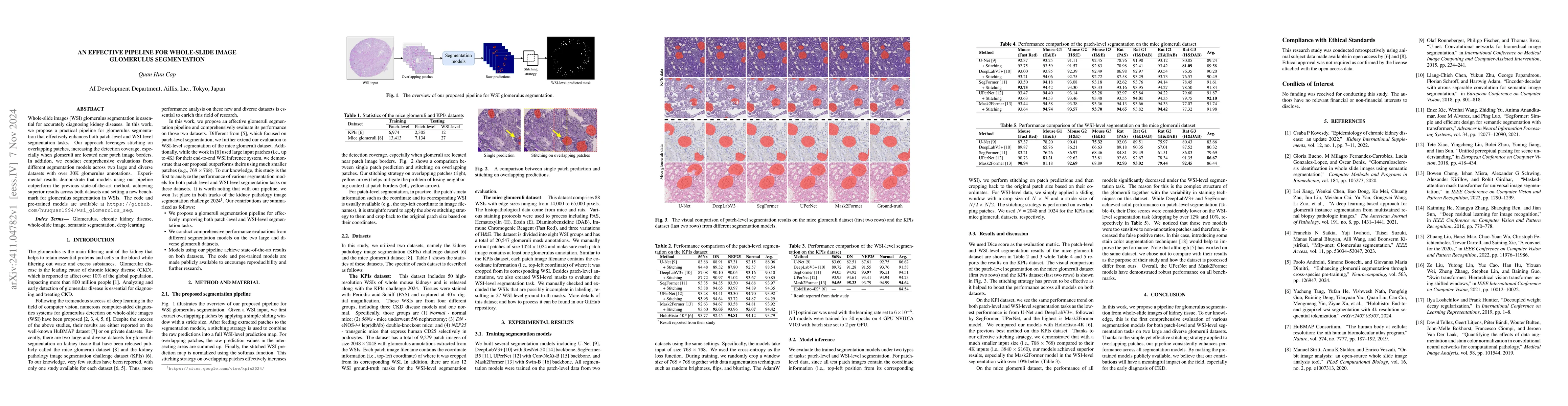 Thumbnail for An Effective Pipeline for Whole-Slide Image Glomerulus Segmentation
