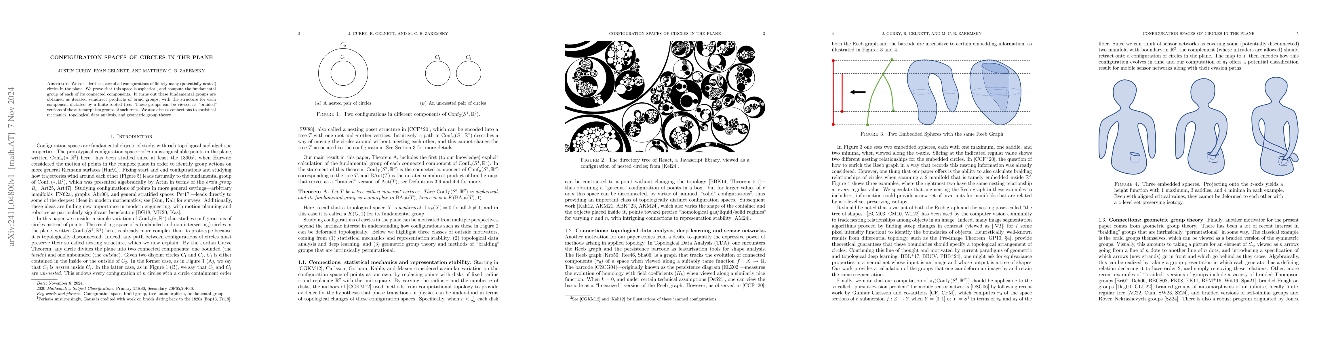 Thumbnail for Configuration spaces of circles in the plane