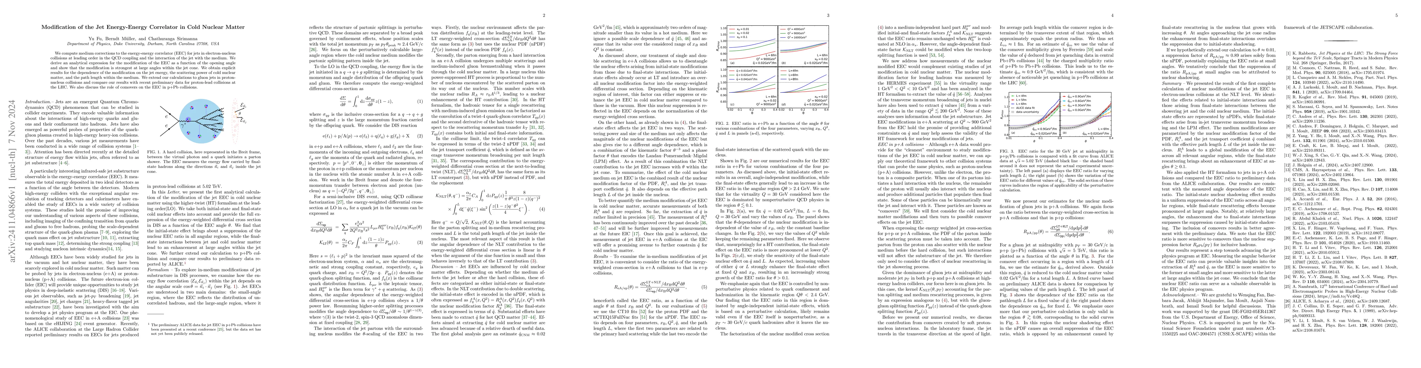 Thumbnail for Modification of the Jet Energy-Energy Correlator in Cold Nuclear Matter