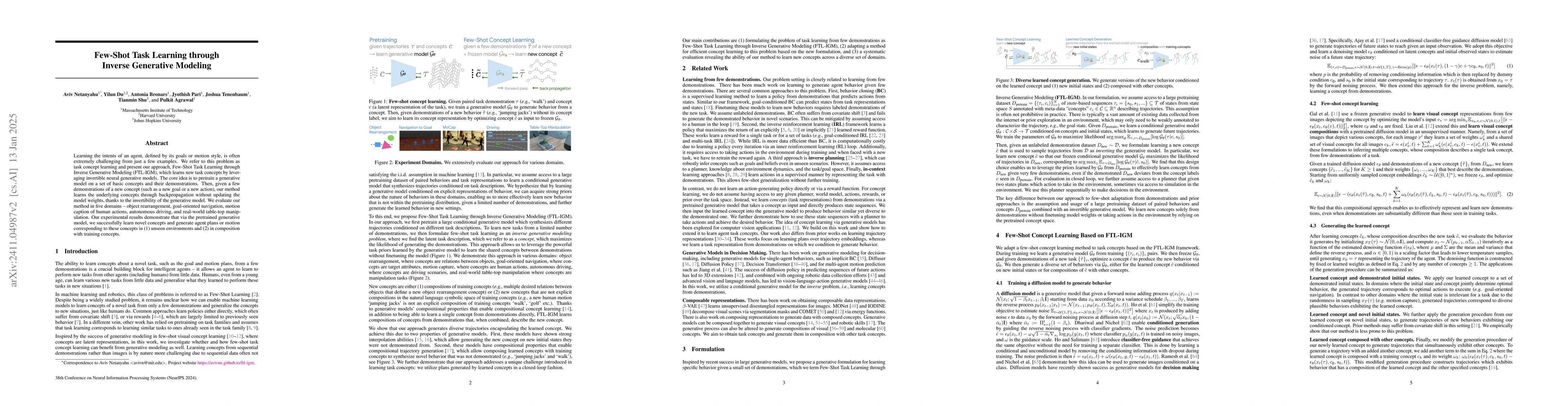 Thumbnail for Few-Shot Task Learning through Inverse Generative Modeling