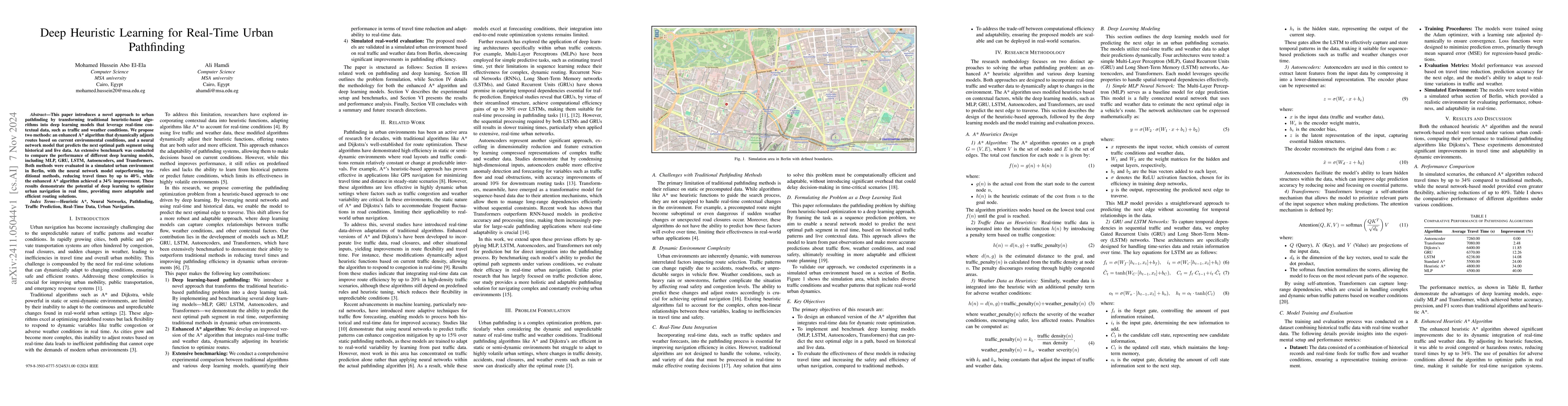 Thumbnail for Deep Heuristic Learning for Real-Time Urban Pathfinding