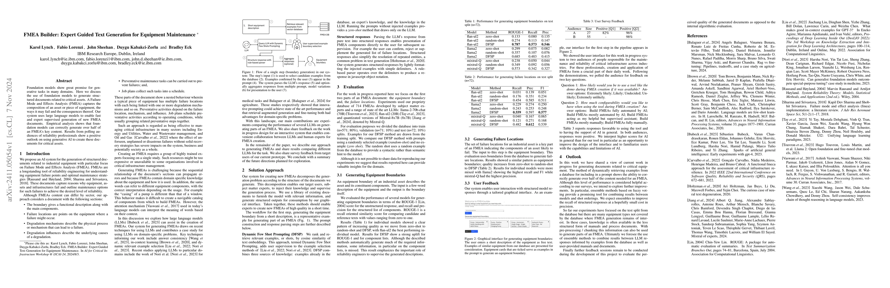Thumbnail for FMEA Builder: Expert Guided Text Generation for Equipment Maintenance