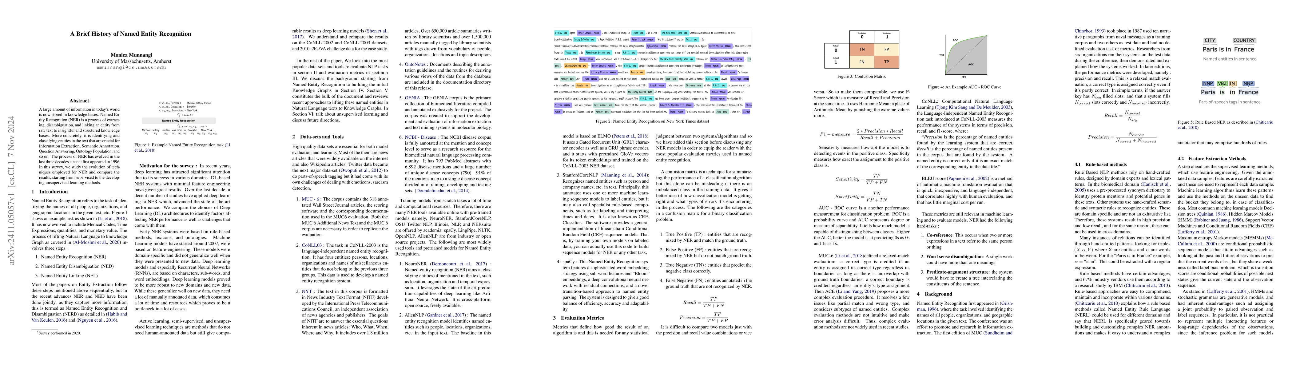 Thumbnail for A Brief History of Named Entity Recognition