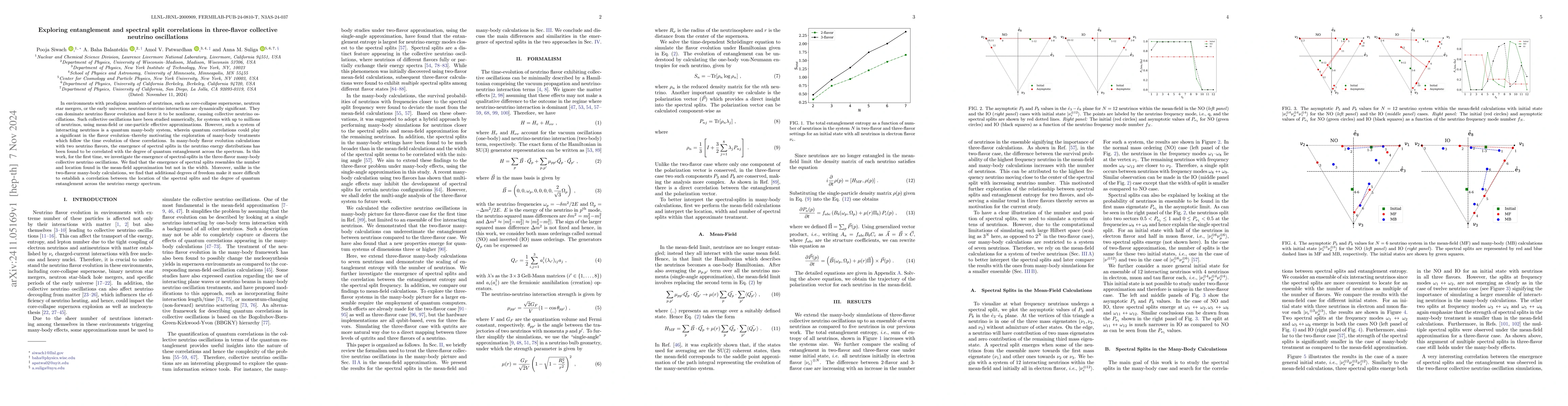 Thumbnail for Exploring entanglement and spectral split correlations in three-flavor
  collective neutrino oscillations