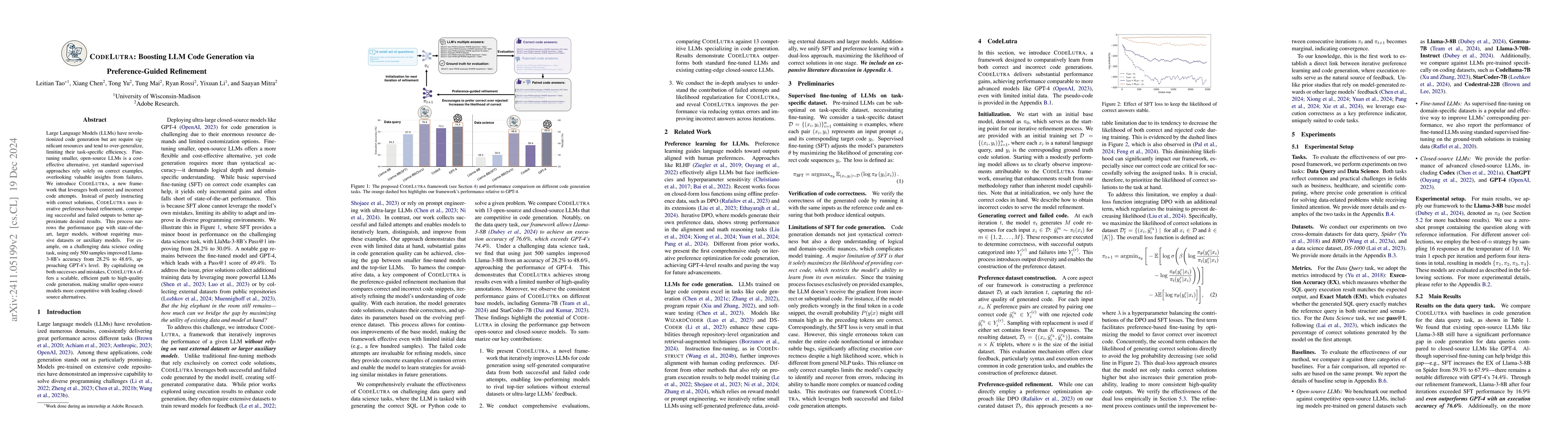 Thumbnail for CodeLutra: Boosting LLM Code Generation via Preference-Guided Refinement