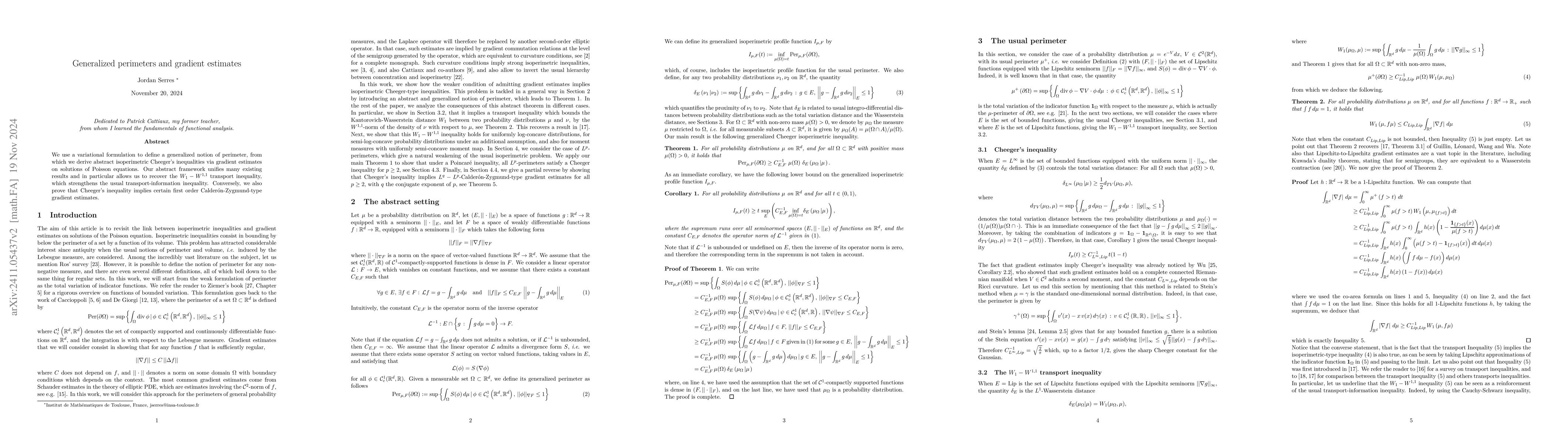 Thumbnail for Generalized perimeters and gradient estimates