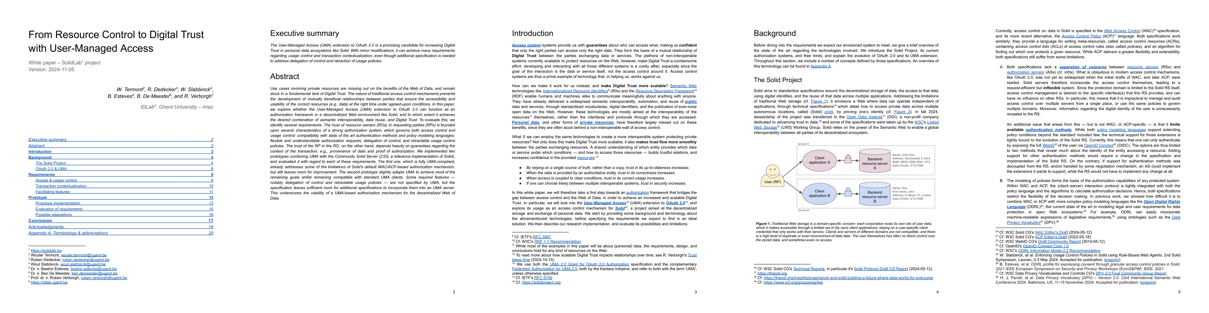 Thumbnail for From Resource Control to Digital Trust with User-Managed Access