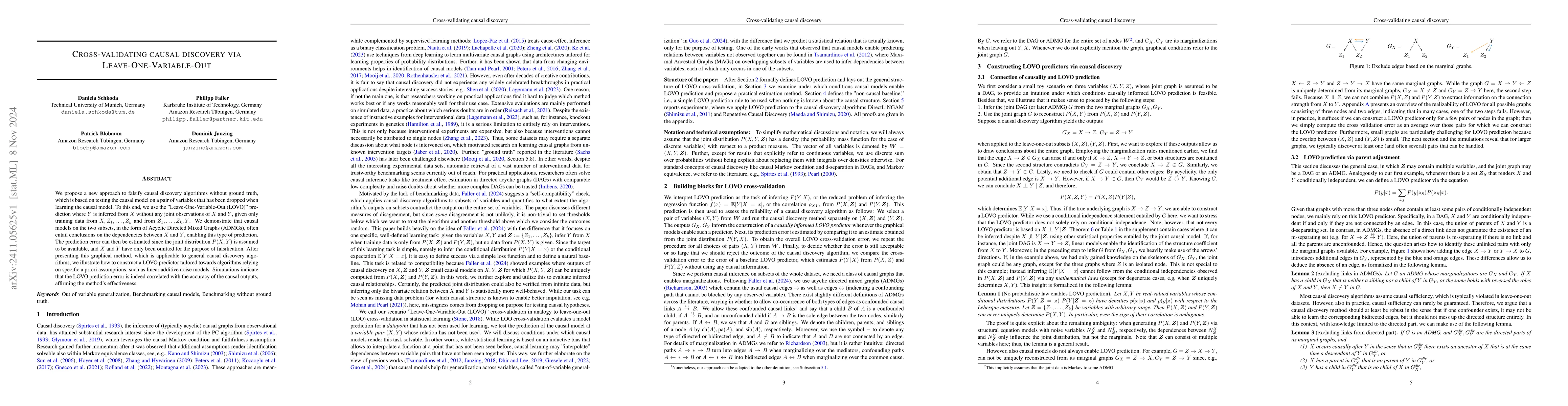 Thumbnail for Cross-validating causal discovery via Leave-One-Variable-Out
