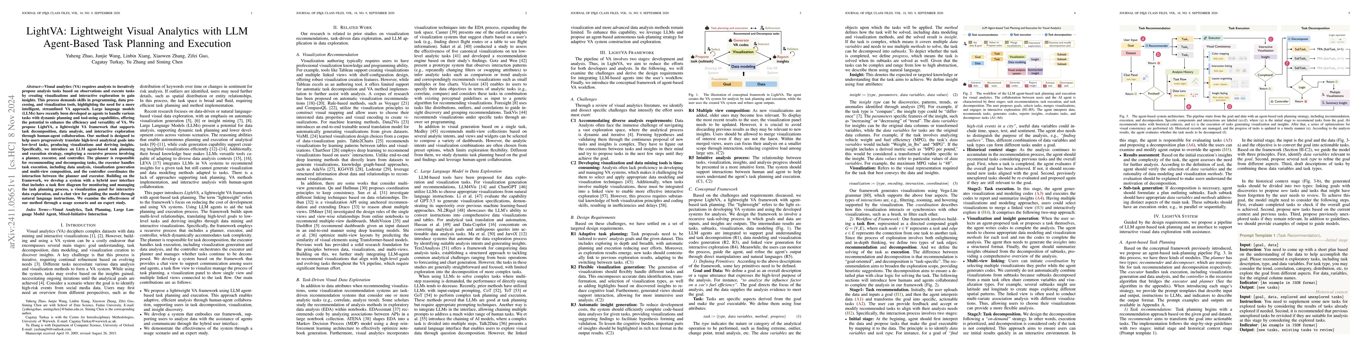 Thumbnail for LightVA: Lightweight Visual Analytics with LLM Agent-Based Task Planning
  and Execution