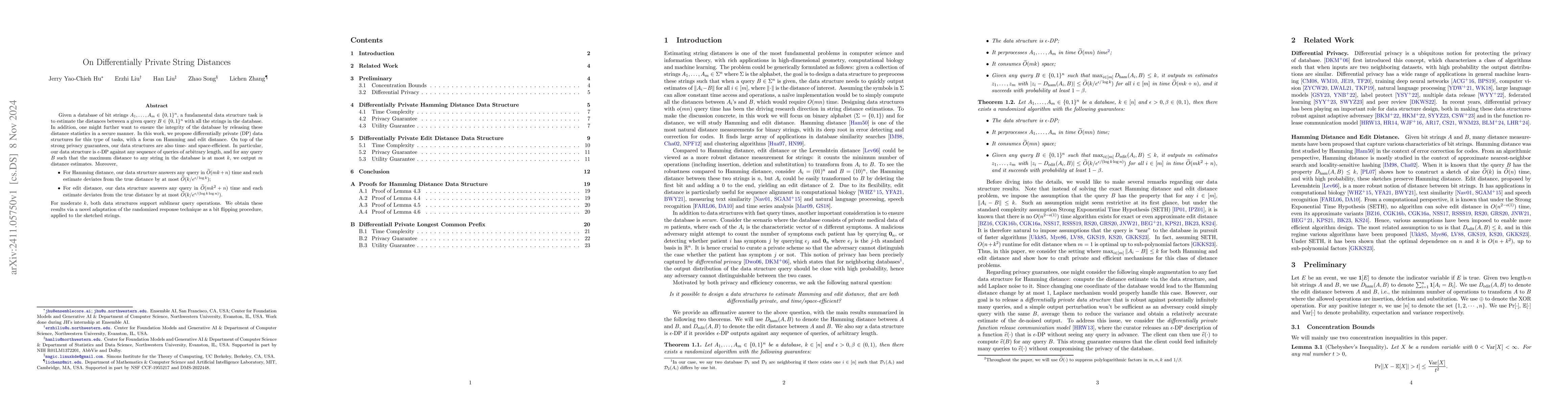 Thumbnail for On Differentially Private String Distances
