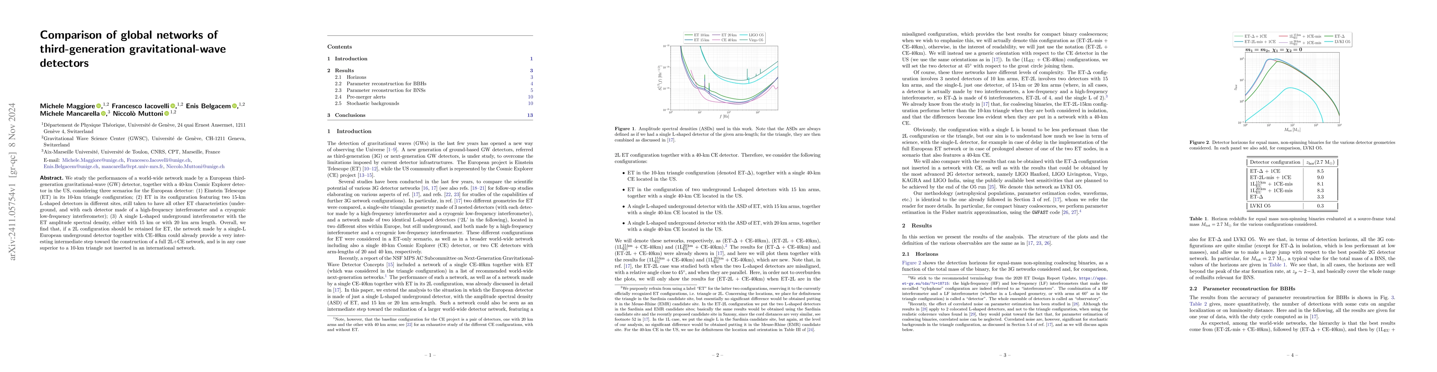 Thumbnail for Comparison of global networks of third-generation gravitational-wave
  detectors