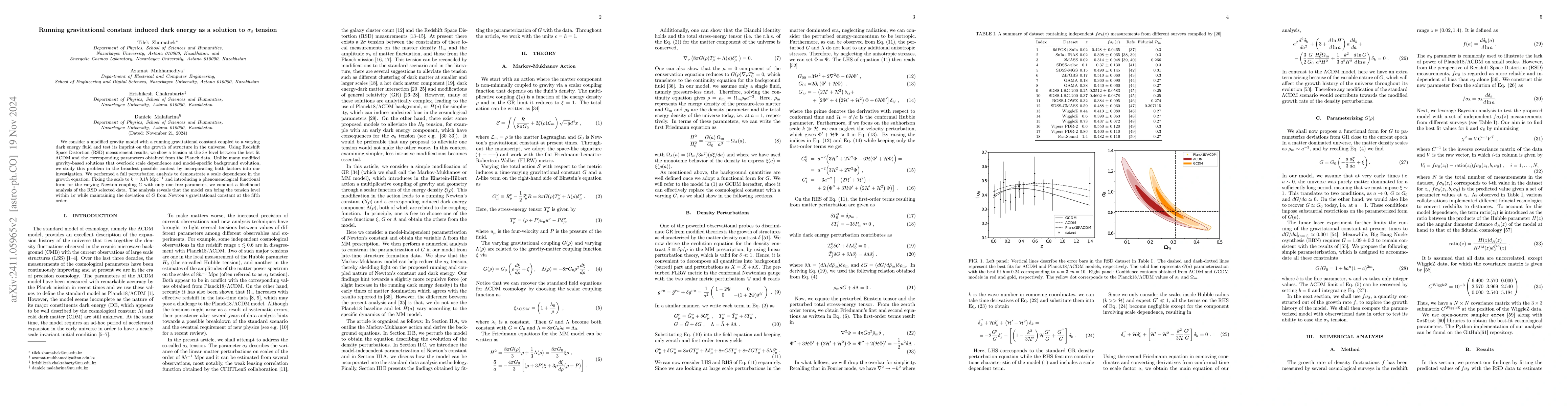 Thumbnail for Running gravitational constant induced dark energy as a solution to
  $σ_8$ tension