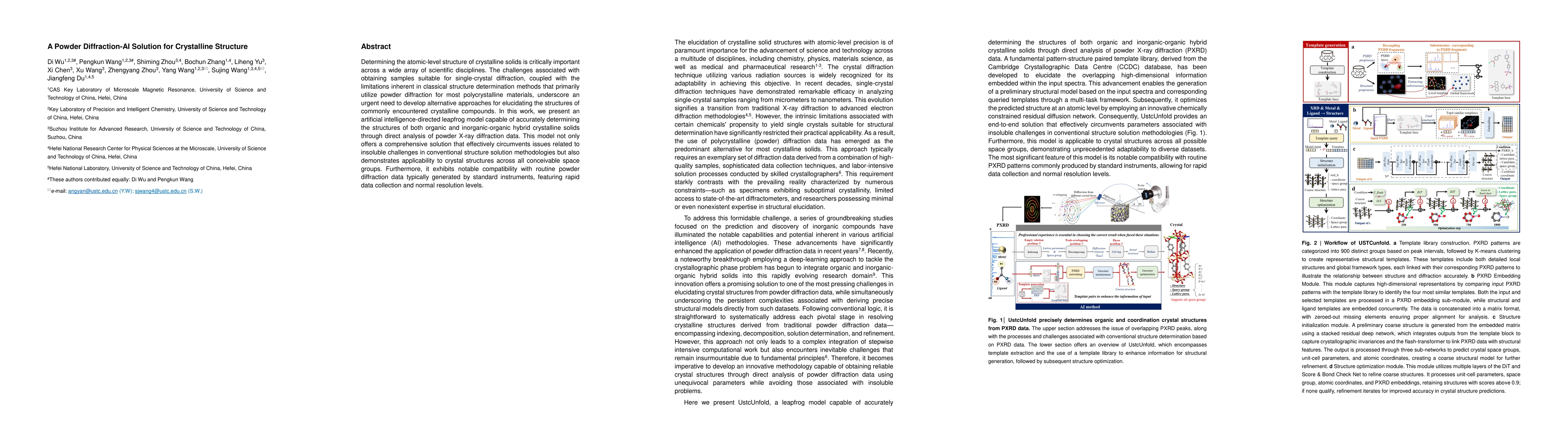 Thumbnail for A Powder Diffraction-AI Solution for Crystalline Structure