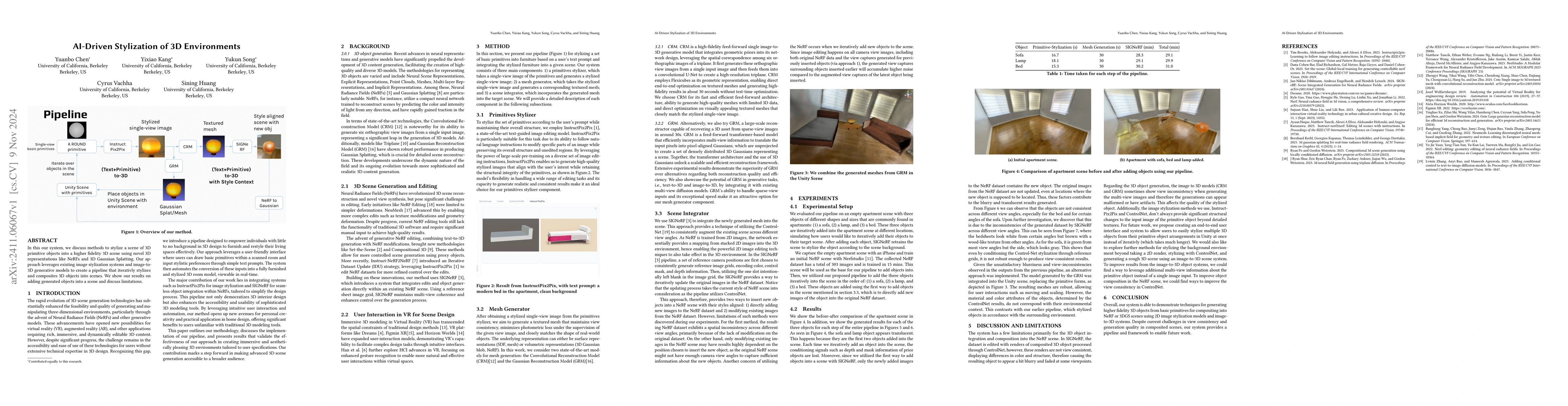 Thumbnail for AI-Driven Stylization of 3D Environments