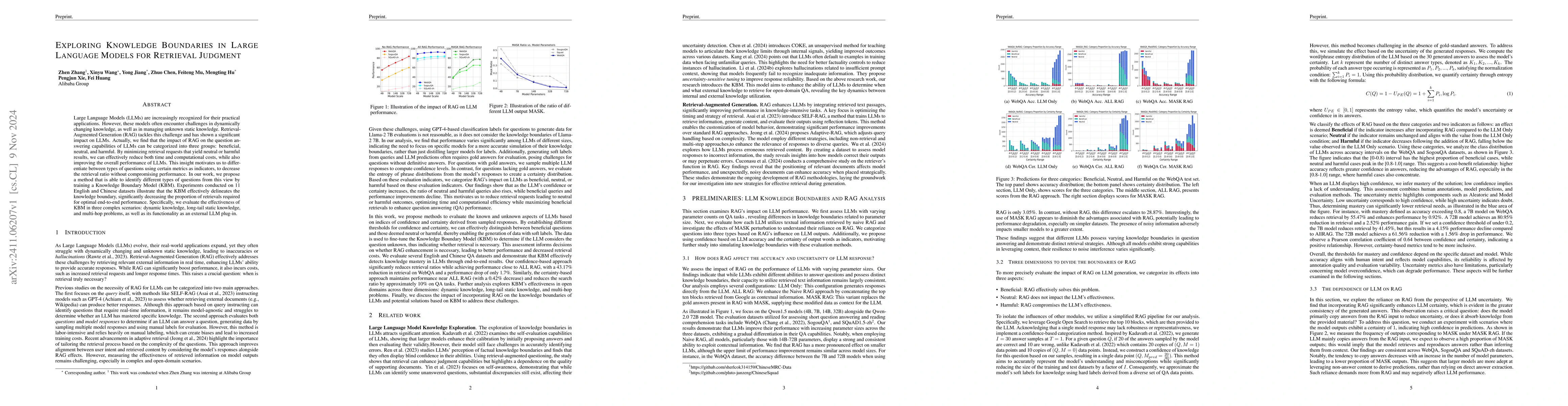 Thumbnail for Exploring Knowledge Boundaries in Large Language Models for Retrieval
  Judgment