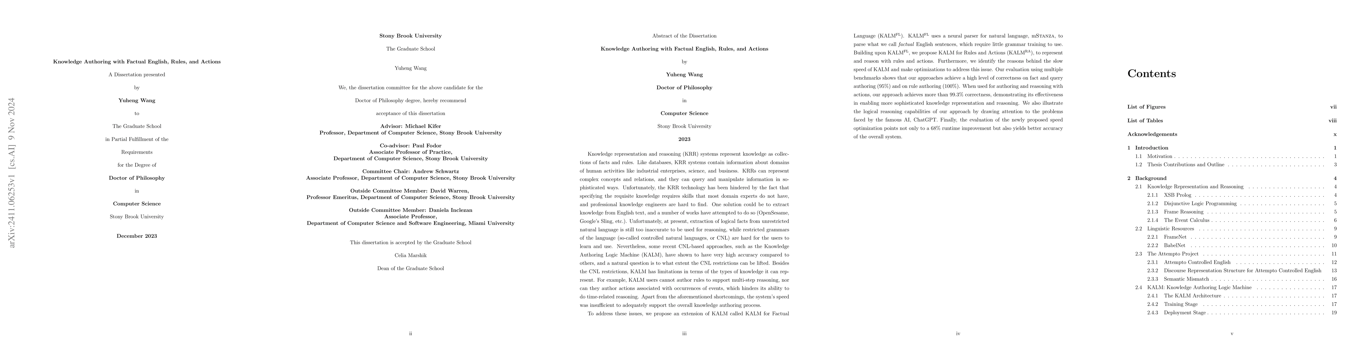 Thumbnail for Knowledge Authoring with Factual English, Rules, and Actions