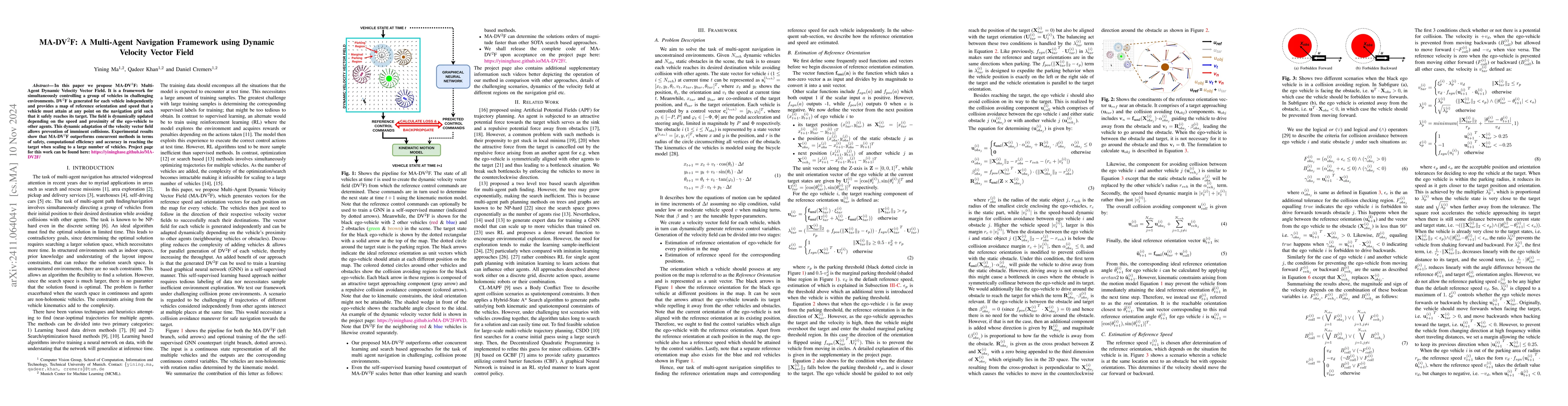 Thumbnail for MA-DV2F: A Multi-Agent Navigation Framework using Dynamic Velocity
  Vector Field