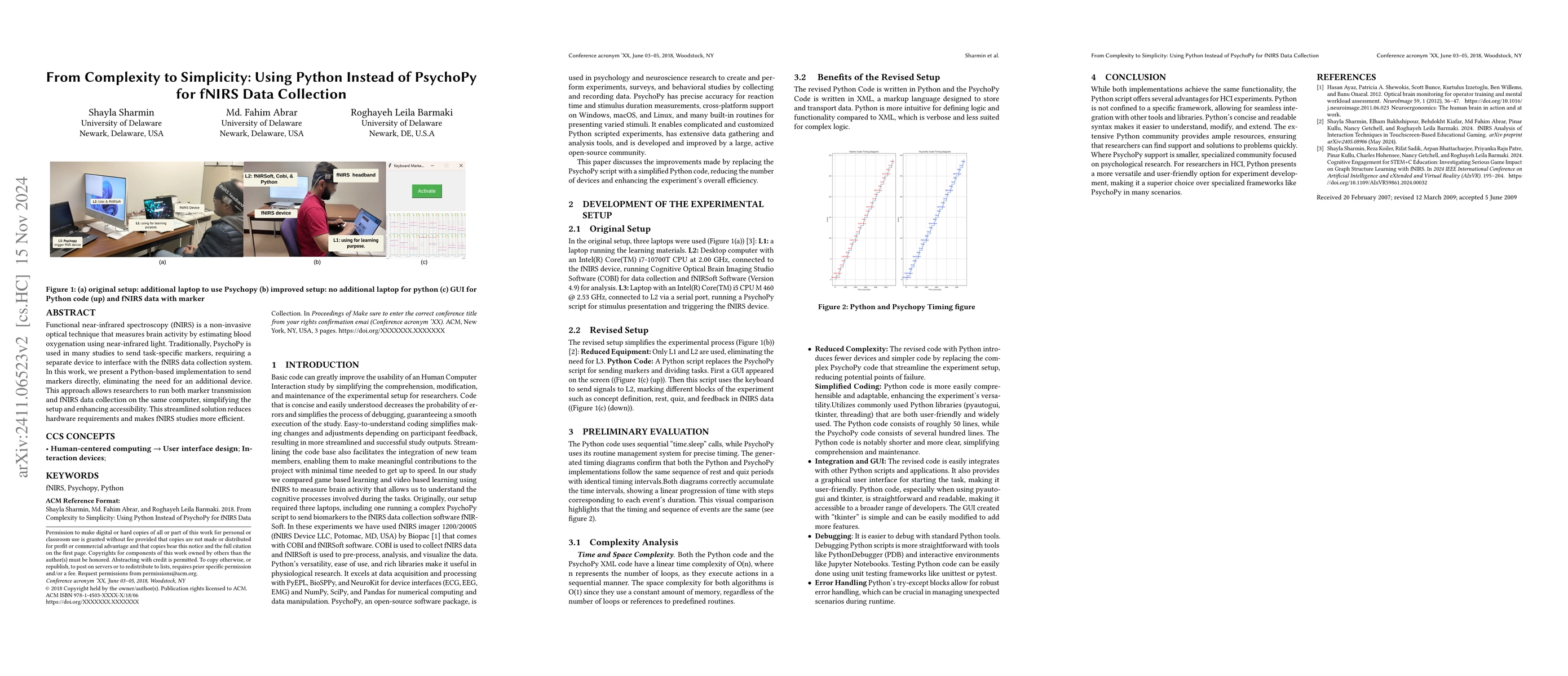 Thumbnail for From Complexity to Simplicity: Using Python Instead of PsychoPy for
  fNIRS Data Collection