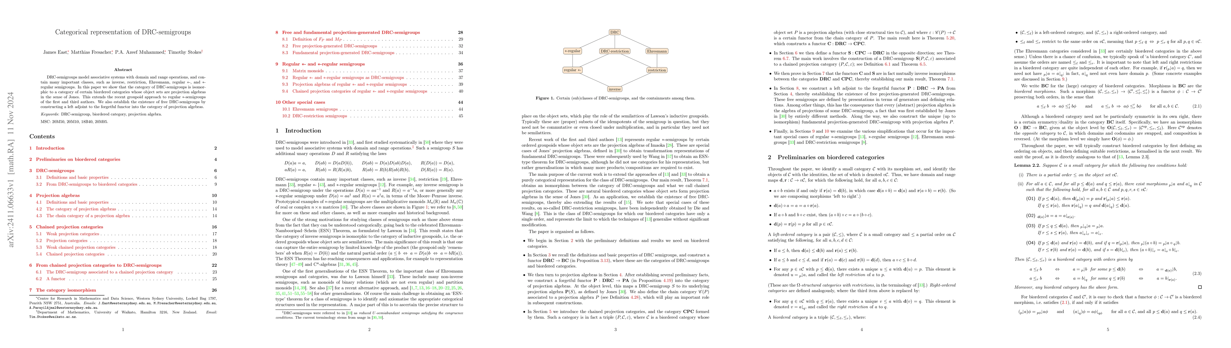 Thumbnail for Categorical representation of DRC-semigroups