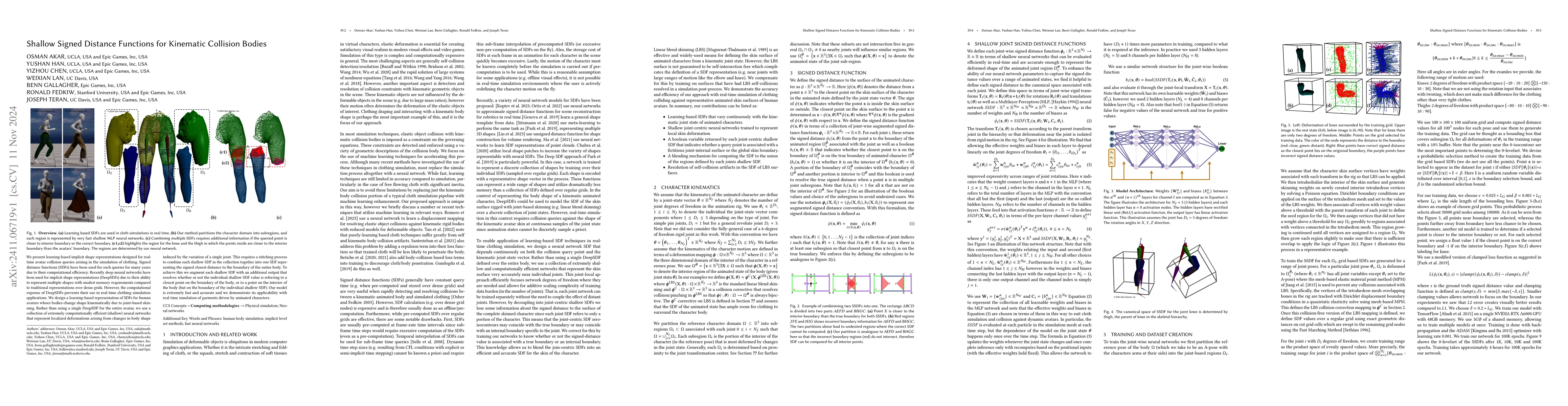 Thumbnail for Shallow Signed Distance Functions for Kinematic Collision Bodies