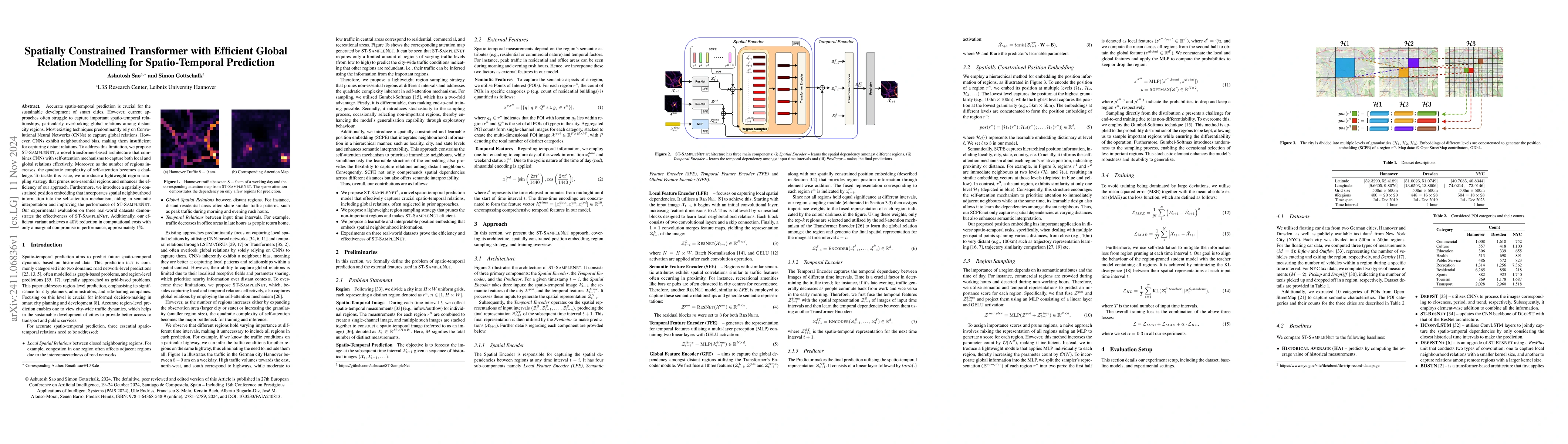 Thumbnail for Spatially Constrained Transformer with Efficient Global Relation
  Modelling for Spatio-Temporal Prediction
