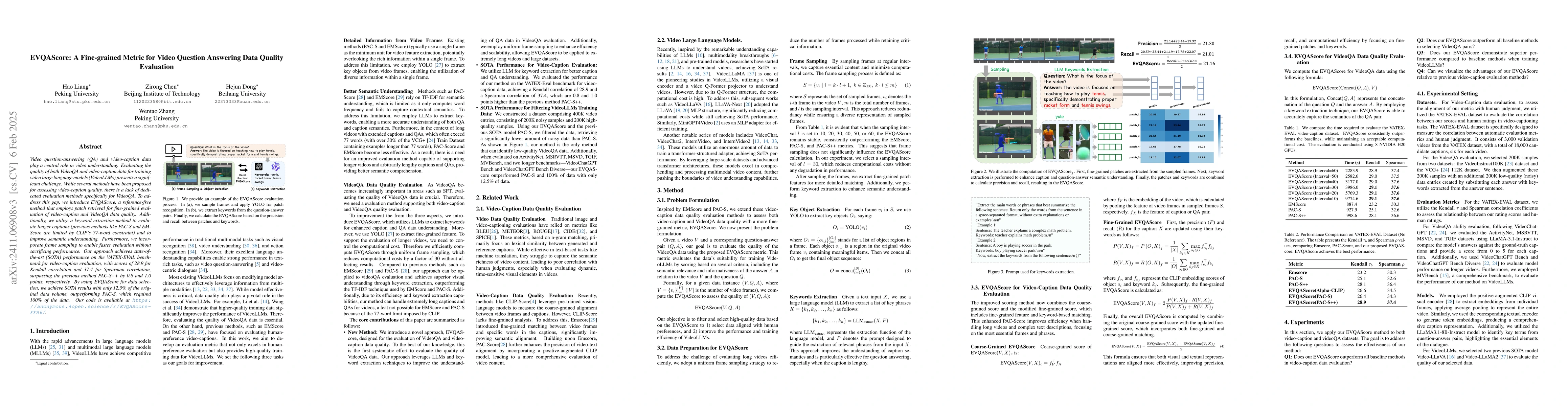 Thumbnail for EVQAScore: Efficient Video Question Answering Data Evaluation