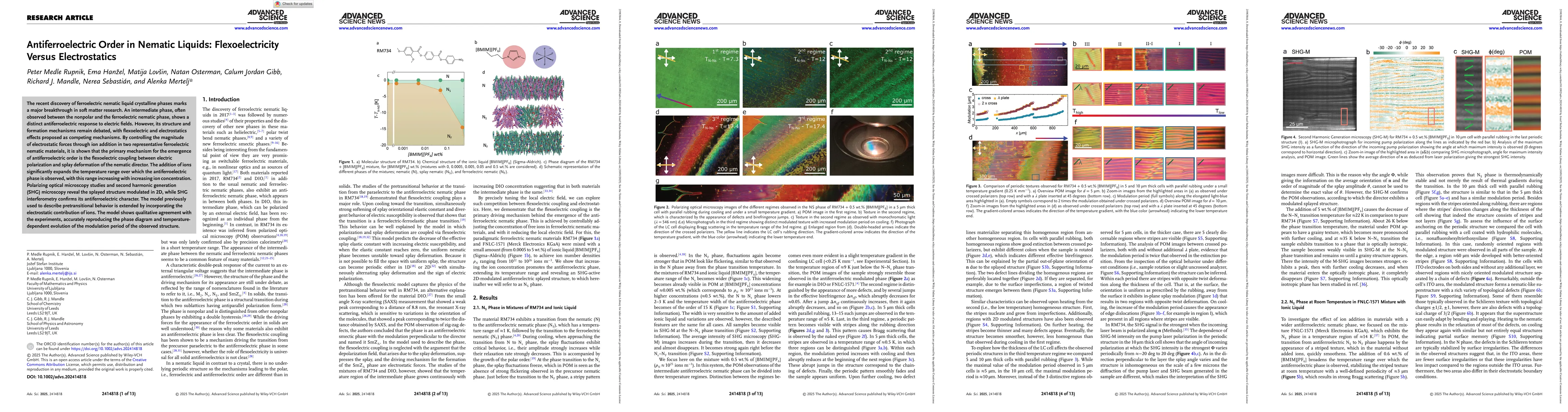 Thumbnail for Antiferroelectric order in nematic liquids: Flexoelectricity vs
  electrostatics