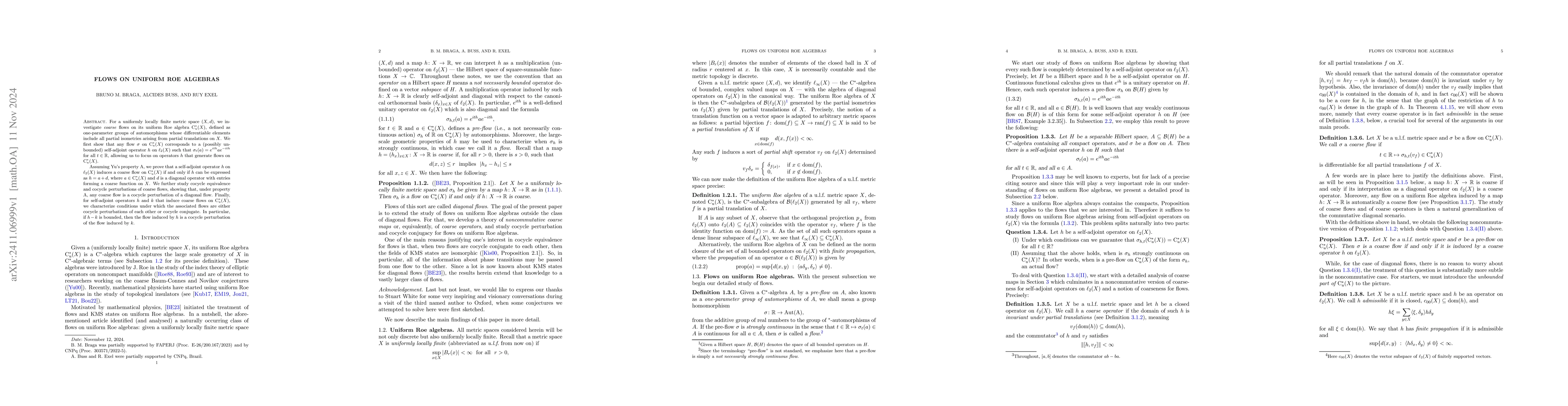 Thumbnail for Flows on uniform Roe algebras