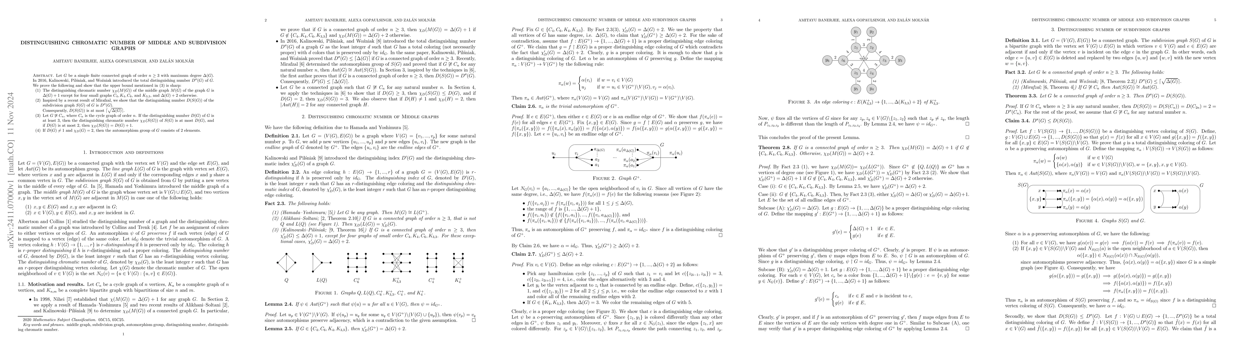 Thumbnail for Distinguishing chromatic number of middle and subdivision graphs