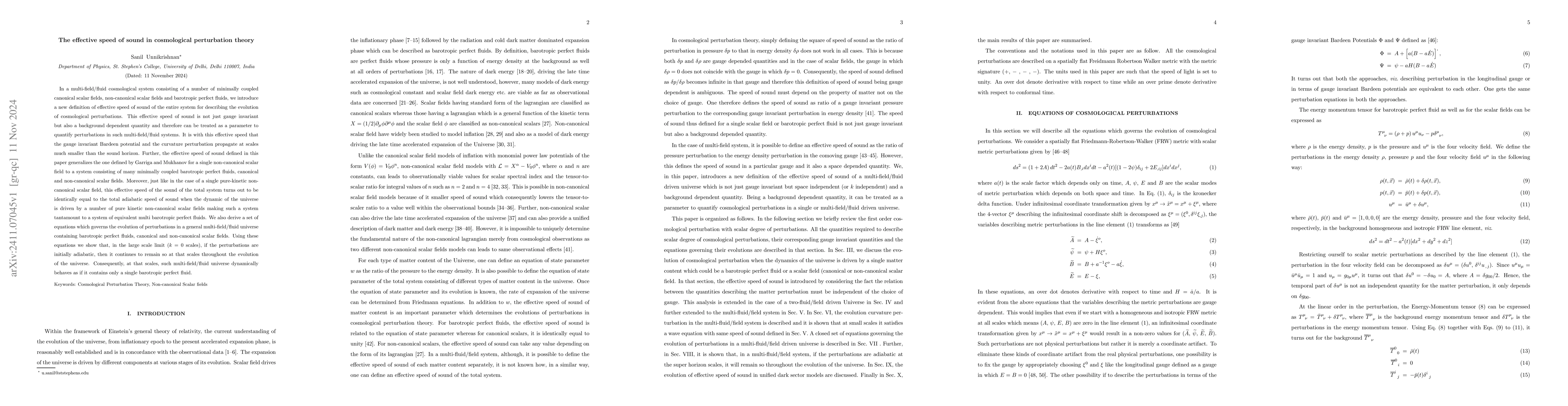 Thumbnail for The effective speed of sound in cosmological perturbation theory
