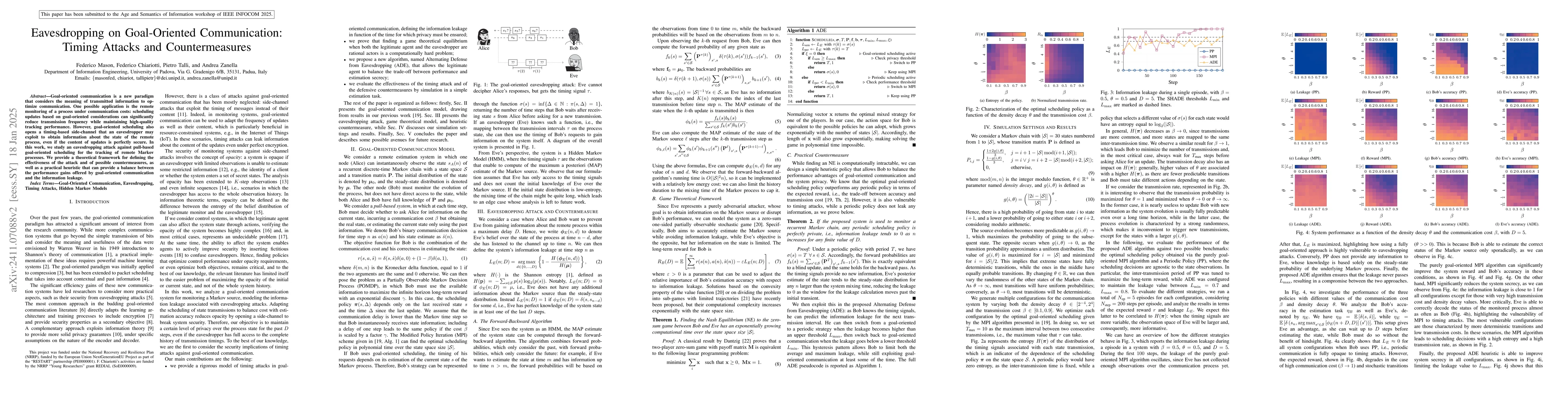 Thumbnail for Eavesdropping on Semantic Communication: Timing Attacks and
  Countermeasures