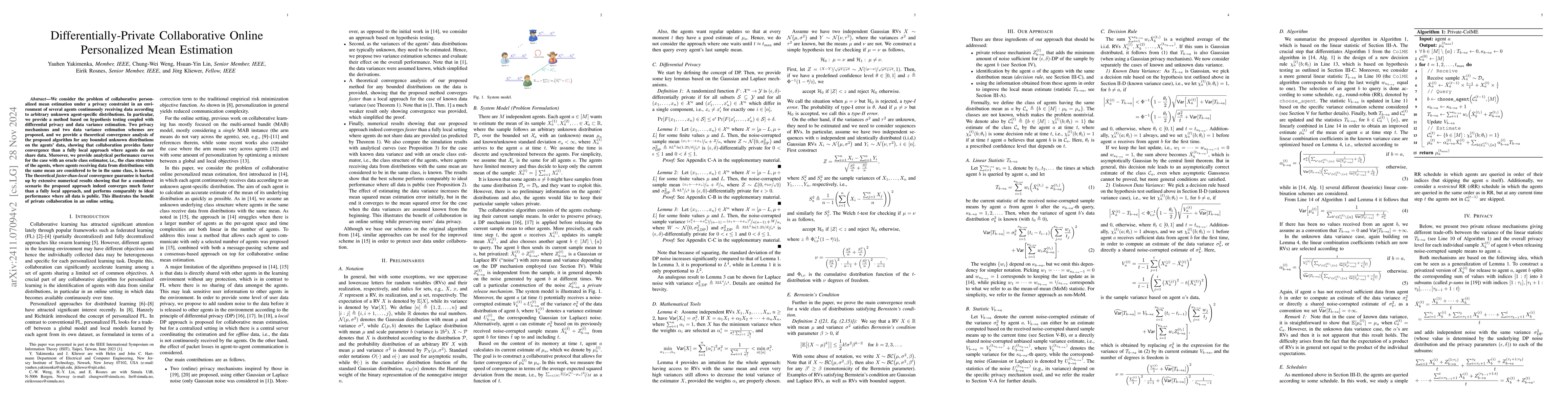 Thumbnail for Differentially-Private Collaborative Online Personalized Mean Estimation