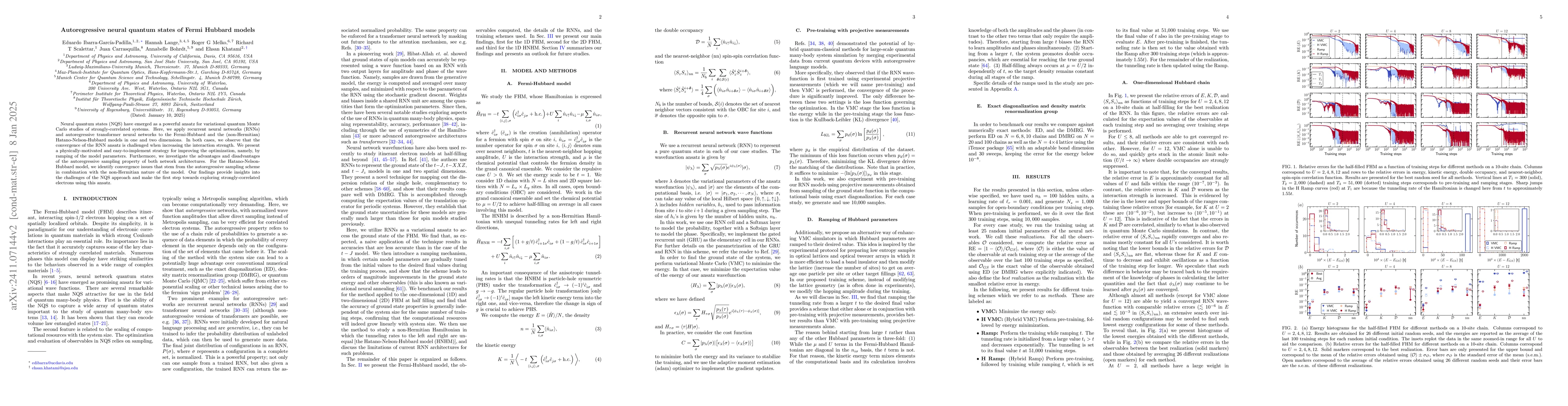 Thumbnail for Autoregressive neural quantum states of Fermi Hubbard models
