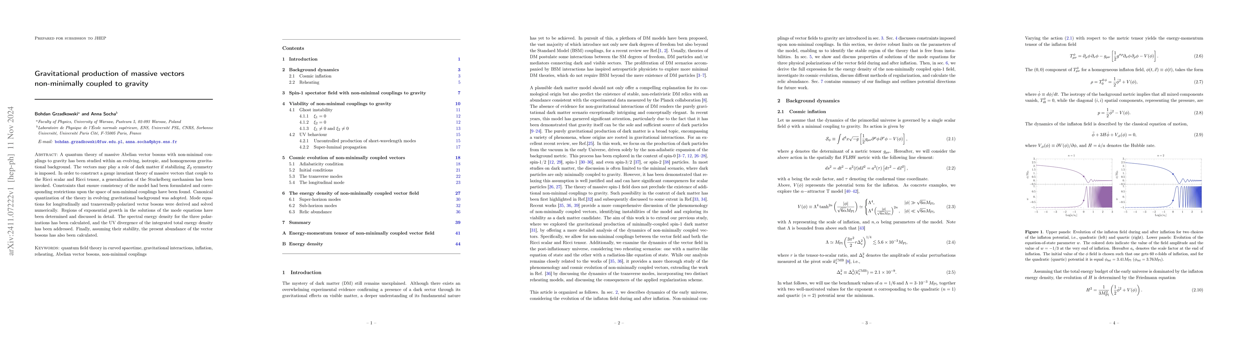 Thumbnail for Gravitational production of massive vectors non-minimally coupled to
  gravity