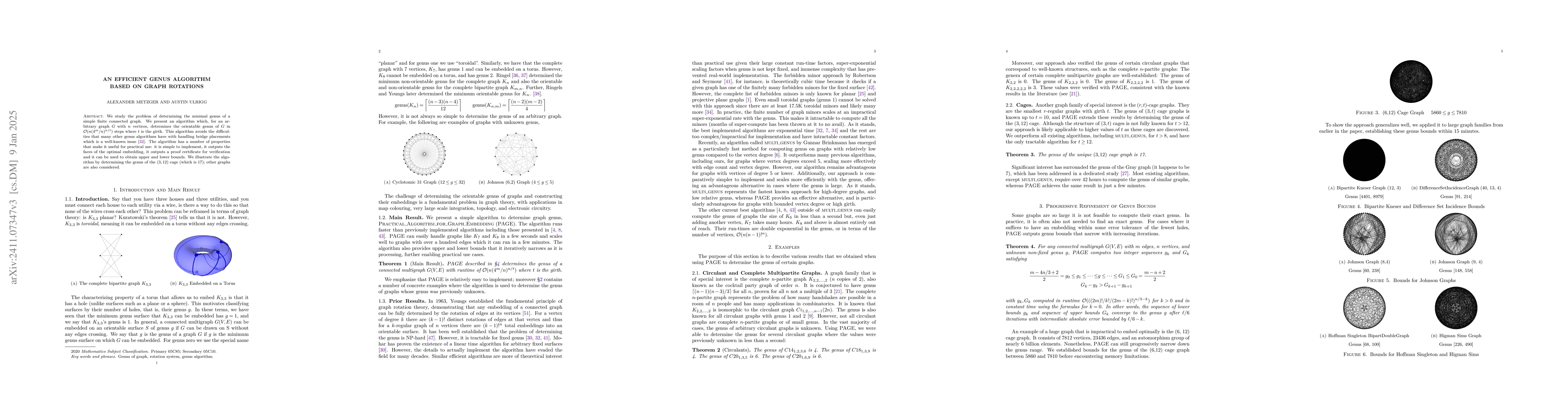 Thumbnail for An Efficient Genus Algorithm Based on Graph Rotations