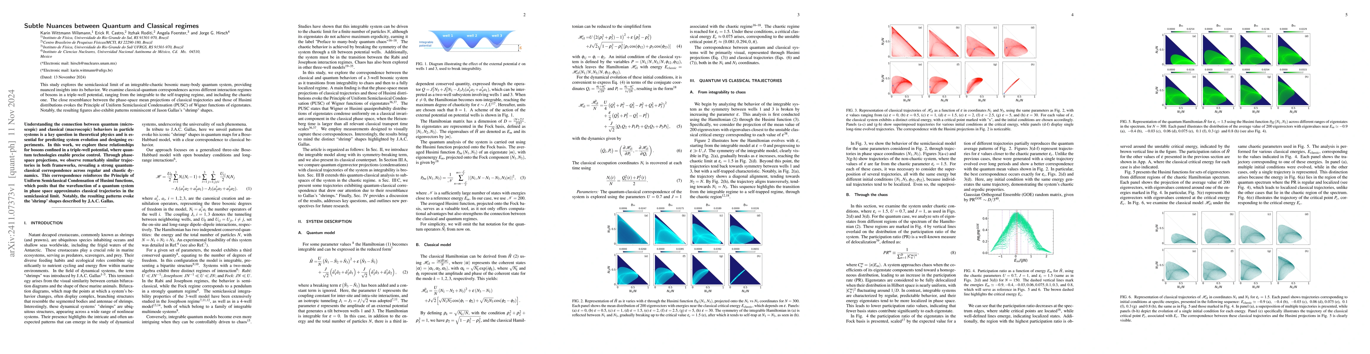Thumbnail for Subtle Nuances between Quantum and Classical regimes