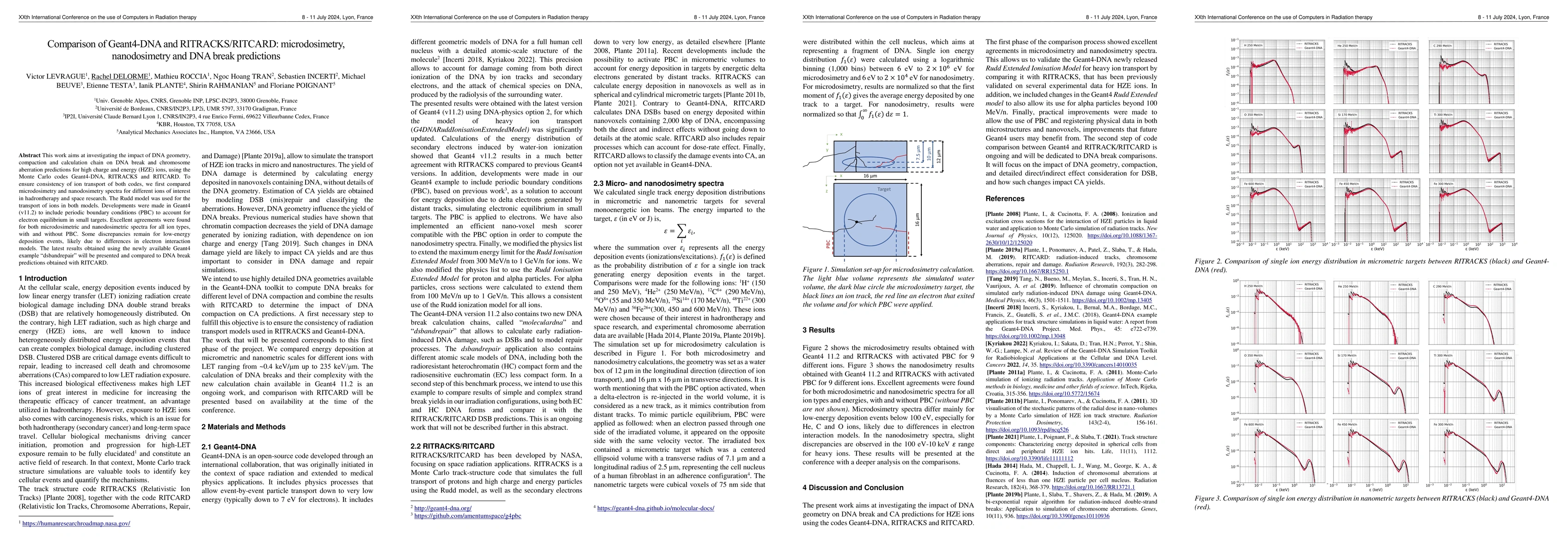 Thumbnail for Comparison of Geant4-DNA and RITRACKS/RITCARD: microdosimetry,
  nanodosimetry and DNA break predictions