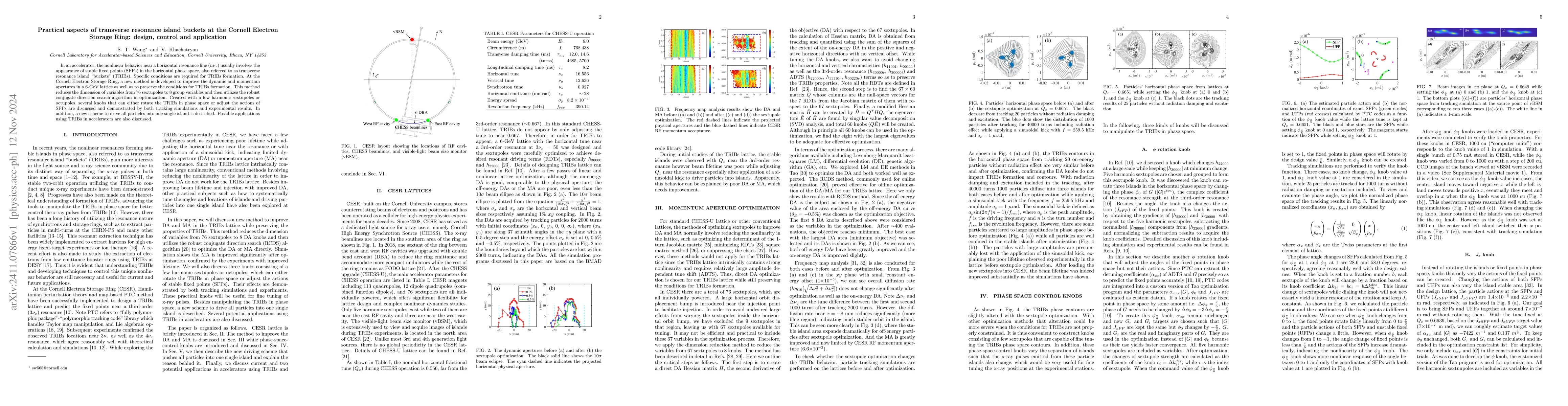 Thumbnail for Practical aspects of transverse resonance island buckets at the Cornell
  Electron Storage Ring: design, control and application